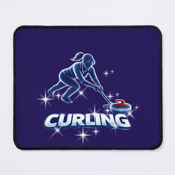 Item preview, Curling Women Player Curling Sport Winter Ice Curling Team Gifts Shirt designed and sold by MalwasBasket.