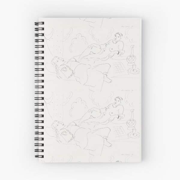 Item preview, Deux Odalisques by Henri Matisse: Minimalist Line Art Poster designed and sold by artofuniverse.
