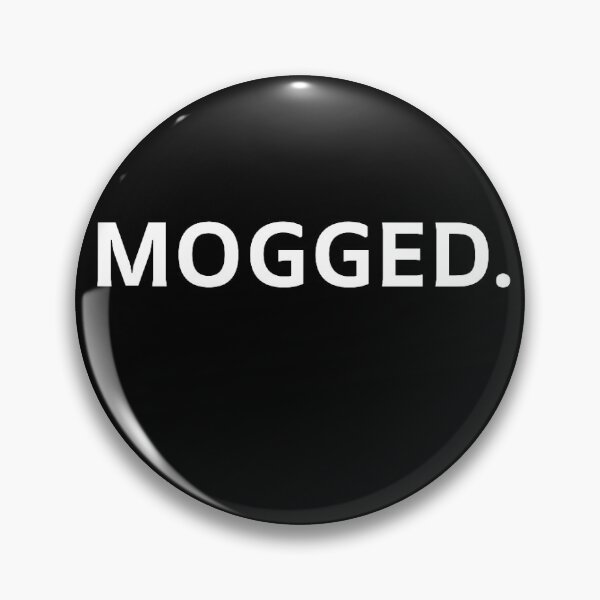 Item preview, MOGGED(White) designed and sold by StickerForm.