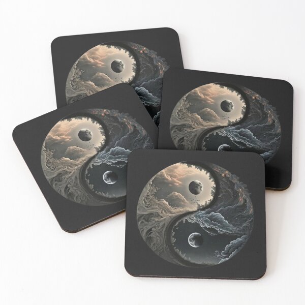 Item preview, Surreal Celestial Day and Night Yin Yang designed and sold by DeepFeels78.