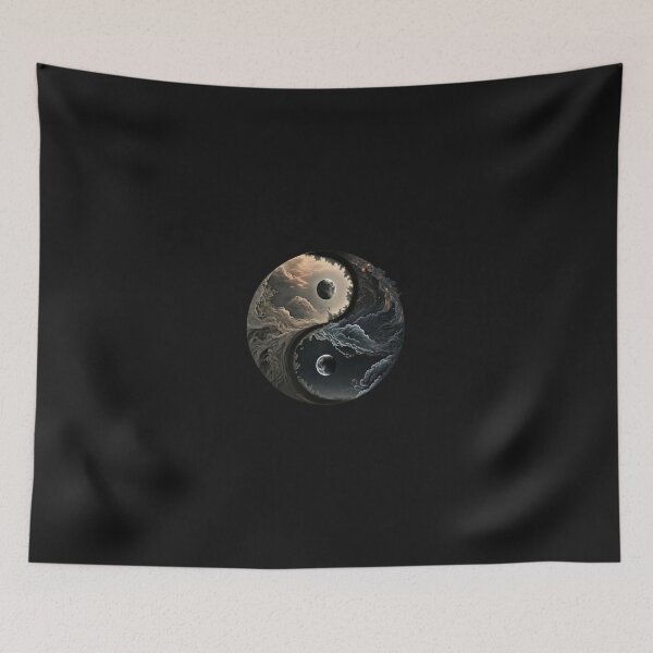 Item preview, Surreal Celestial Day and Night Yin Yang designed and sold by DeepFeels78.