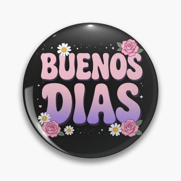 Item preview, Buenos Dias Pastel Lettering designed and sold by myforestfog.