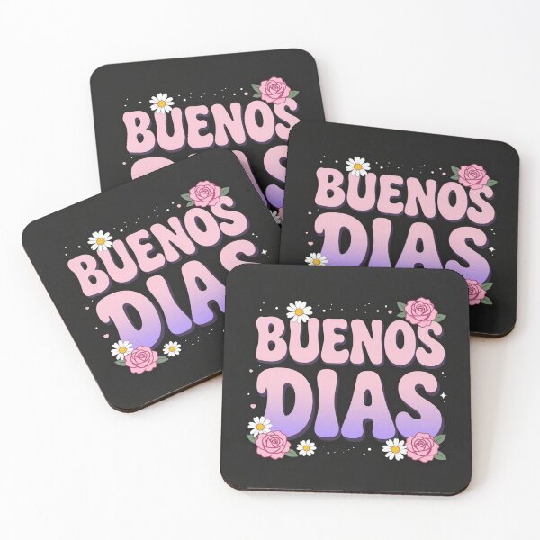Item preview, Buenos Dias Pastel Lettering designed and sold by myforestfog.