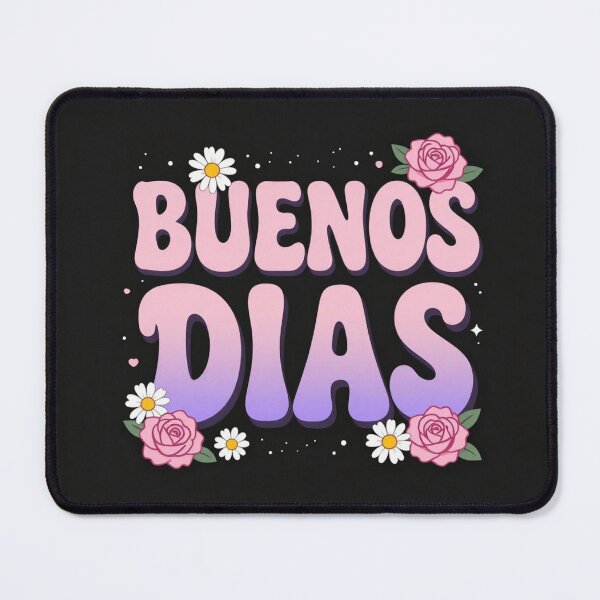 Item preview, Buenos Dias Pastel Lettering designed and sold by myforestfog.