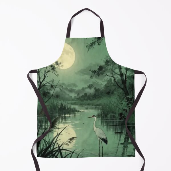 Item preview, Moonlit Heron designed and sold by Jossartist.