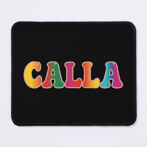 Item preview, ❤️ Calla Personalized Name Wavy Retro Shirt, Coffee Mug, Sticker Gift designed and sold by HelixPedia.