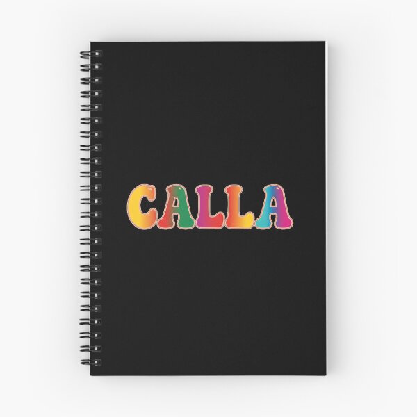 Item preview, ❤️ Calla Personalized Name Wavy Retro Shirt, Coffee Mug, Sticker Gift designed and sold by HelixPedia.