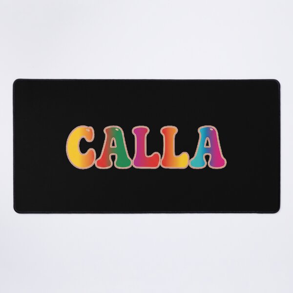 Item preview, ❤️ Calla Personalized Name Wavy Retro Shirt, Coffee Mug, Sticker Gift designed and sold by HelixPedia.