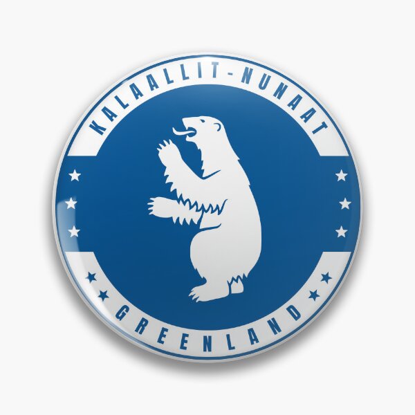 Item preview, KALAALLIT - NUNAAT GREENLAND - EMBLEM OF GREENLAND designed and sold by ProgressiveMob.
