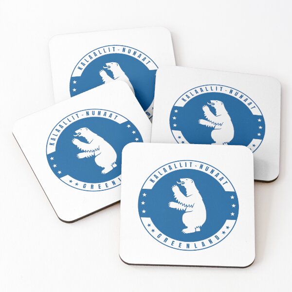 Item preview, KALAALLIT - NUNAAT GREENLAND - EMBLEM OF GREENLAND designed and sold by ProgressiveMob.