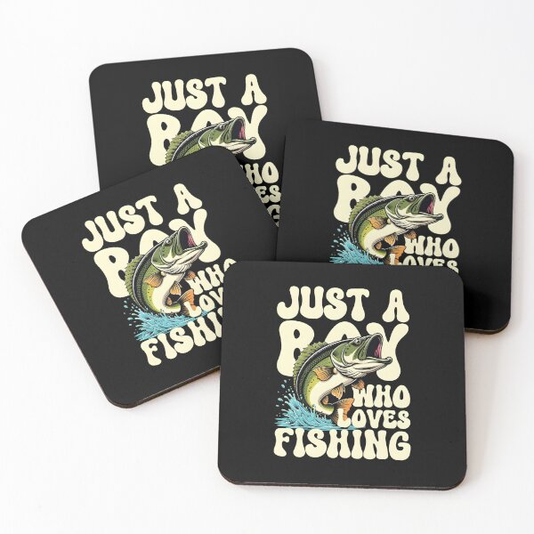 Item preview, Just a Boy Who Loves Fishing designed and sold by dudelinart.