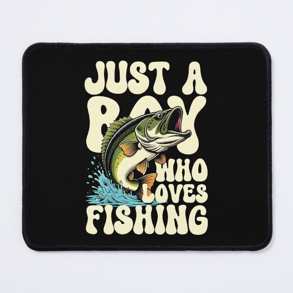 Item preview, Just a Boy Who Loves Fishing designed and sold by dudelinart.