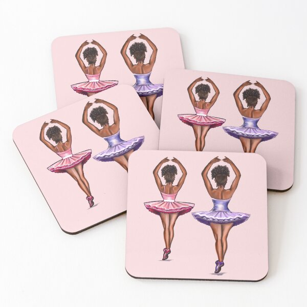 Item preview, African American  ballerina #011 brown skin ballerinas. Top 100 best ballet gifts designed and sold by Artonmytee.