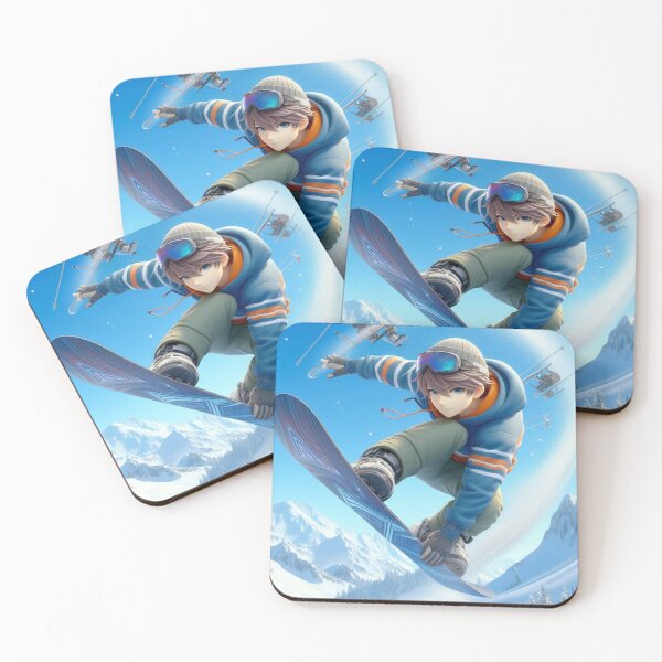 Item preview, Epic Snowboard Jump Illustration designed and sold by Dogandesighn.