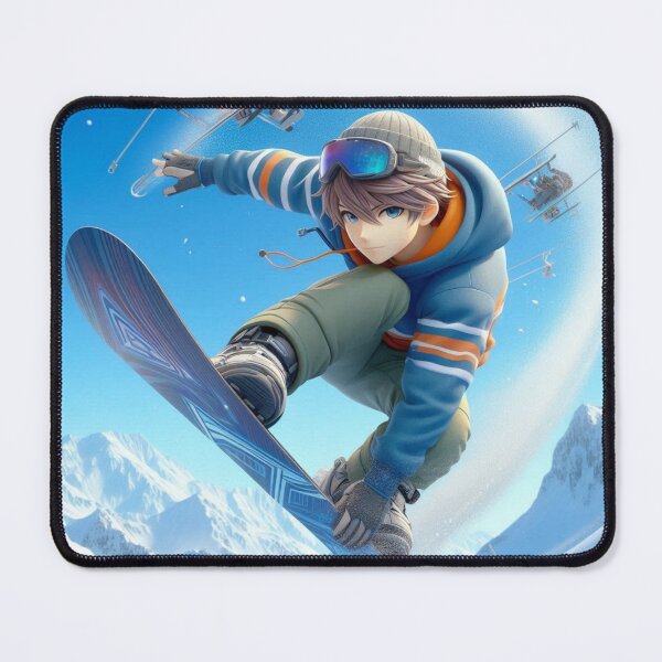Item preview, Epic Snowboard Jump Illustration designed and sold by Dogandesighn.