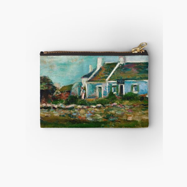 Item preview, Entree De Cabaret Breton by Henri Matisse: Coastal Fauvist Cottage Print designed and sold by artofuniverse.