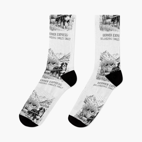 Item preview, The Berner Express - Bernese Mountain Dog designed and sold by bapupa.