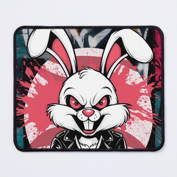 Item preview, Rebel Evil Easter Bunny - Evil Easter Bunny designed and sold by Art-Arcade6.