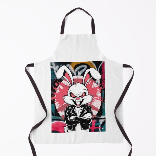 Item preview, Rebel Evil Easter Bunny - Evil Easter Bunny designed and sold by Art-Arcade6.