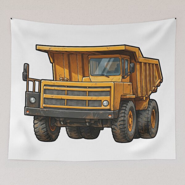Item preview, Mining Dump Truck Tipper designed and sold by ReganDesigns.