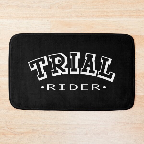 Item preview, Trial Rider - Vintage Varsity Style Extreme Motorcycle Sports Typography designed and sold by Jt41.