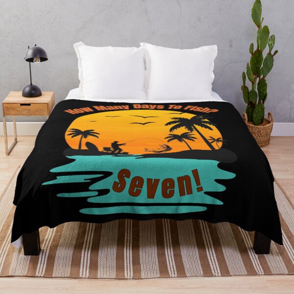 Item preview, Funny Fishing Sunset  designed and sold by AnaPixMar.