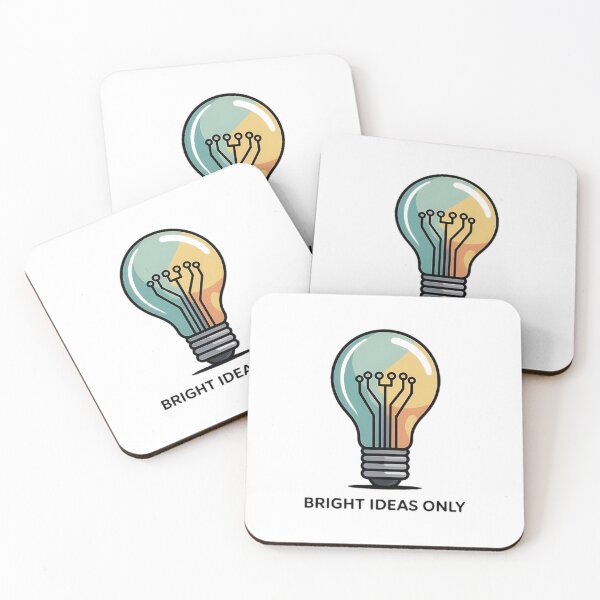 Item preview, Bright Ideas - Minimalist Design for Developers designed and sold by DevVibe.