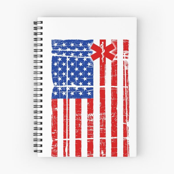 Item preview, Gifts for EMT EMS American Heroes USA FLag designed and sold by djpraxis.
