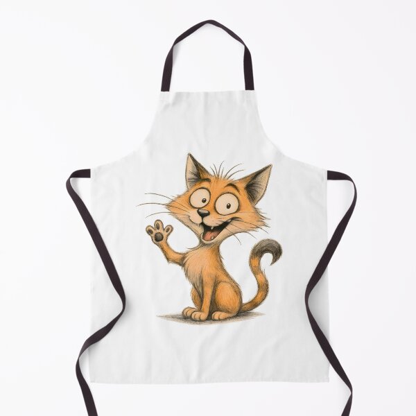 Item preview, Expressive Cat Waving Hello designed and sold by Yomere.