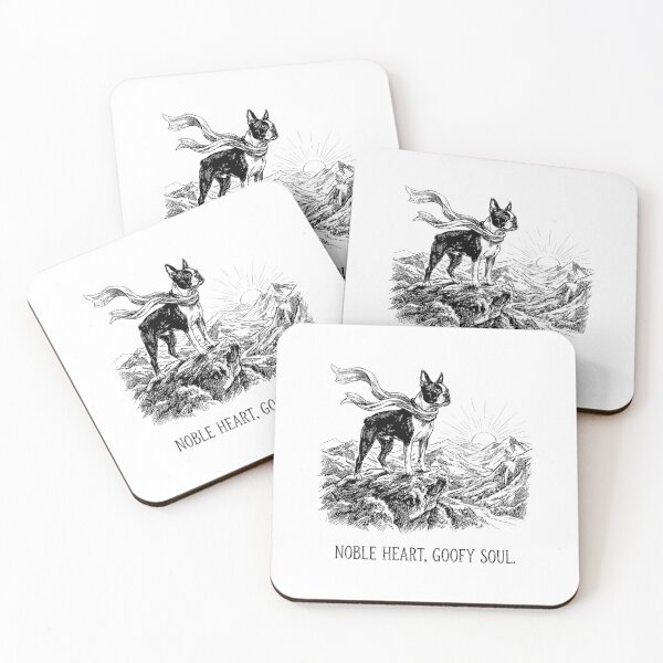 Item preview, Noble Wanderer - Boston Terrier Dog designed and sold by bapupa.