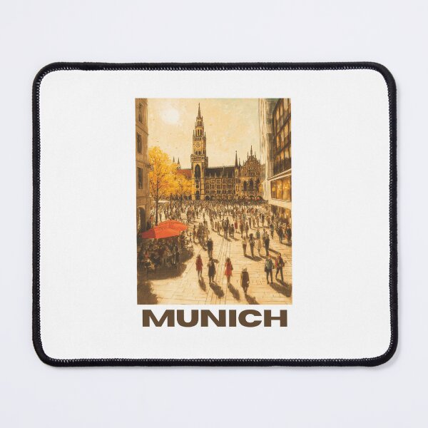 Item preview, A Travel Print of Munich - Germany designed and sold by StudioRedKoala.