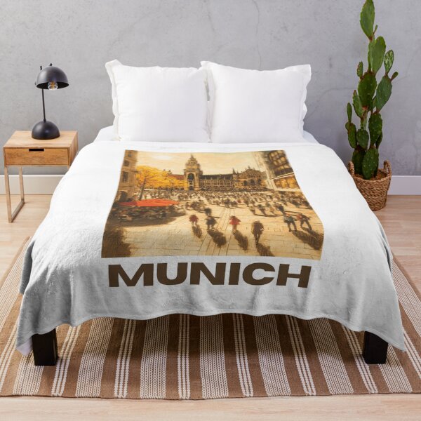 Item preview, A Travel Print of Munich - Germany designed and sold by StudioRedKoala.