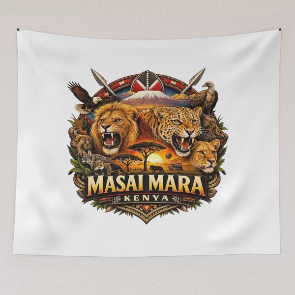 Item preview, MASAI MARA KENYA designed and sold by likbatonboot.