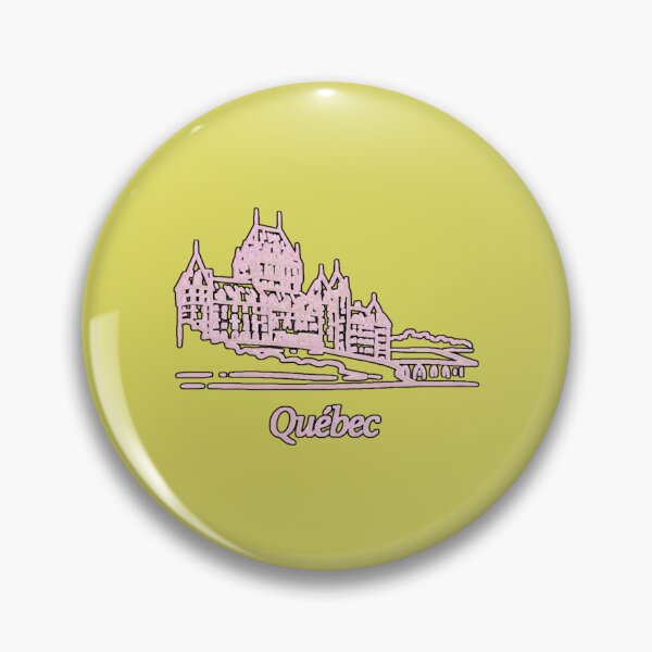 Item preview, Old Quebec Line Art Sticker – Quebec City Canada designed and sold by Timeless Design.