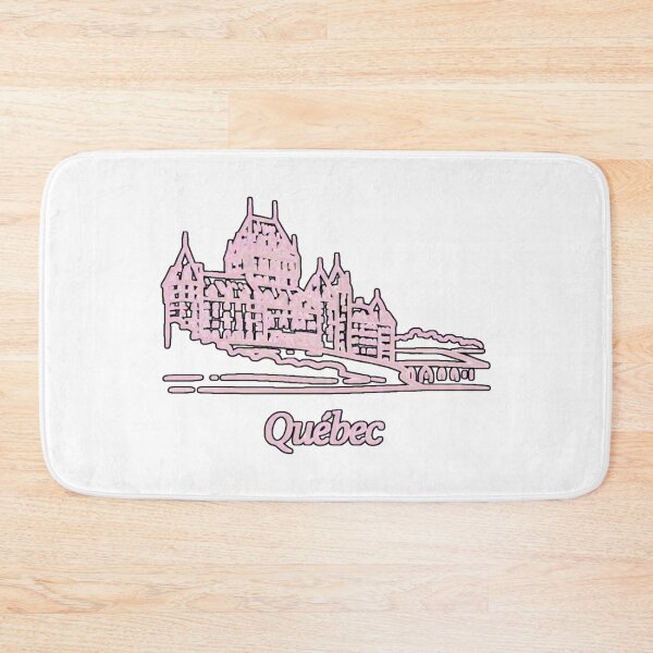 Item preview, Old Quebec Line Art Sticker – Quebec City Canada designed and sold by Timeless Design.