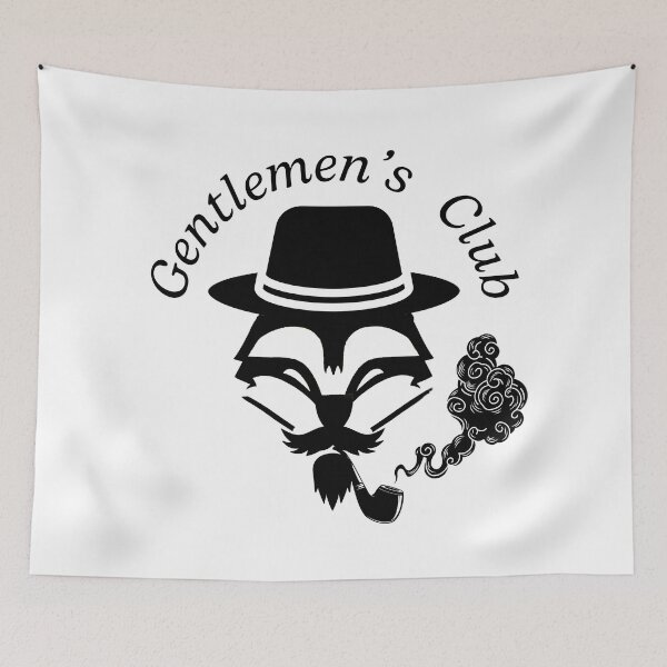 Item preview, Vintage Gentleman Pipe Club designed and sold by AnaPixMar.