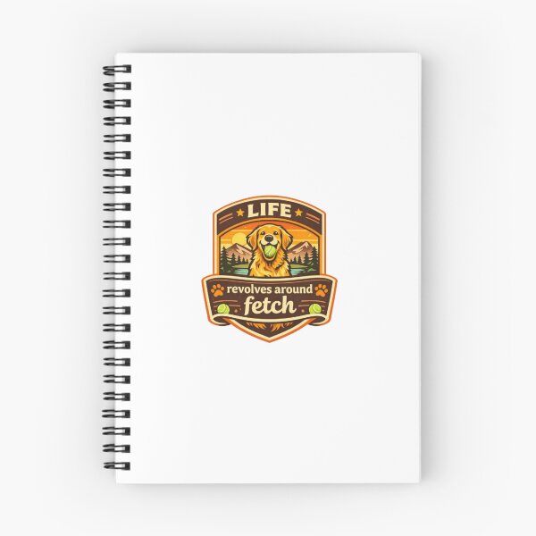 Item preview, Life Revolves Around Fetch Golden Retriever Gift designed and sold by WildVista.