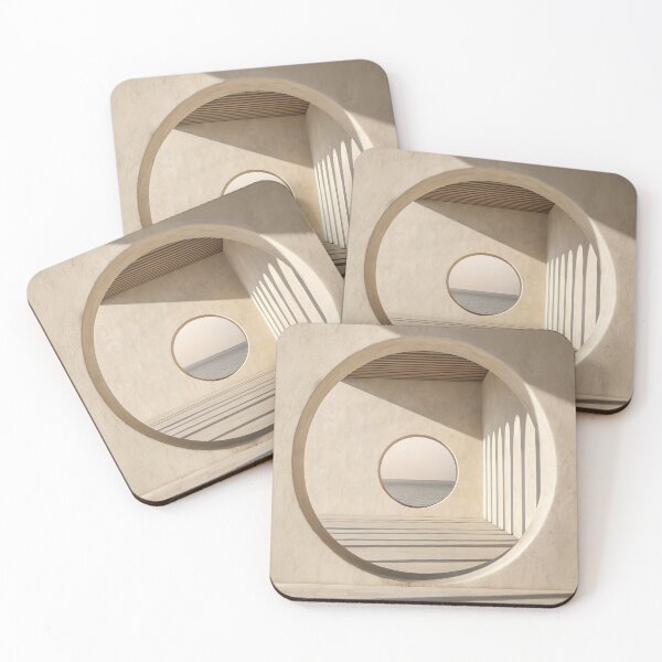 Item preview, Sculpted Nordic Circle Print designed and sold by Bionson Art.
