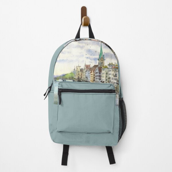 Item preview, Zurich cityscape with bridge. Switzerland designed and sold by Colibri77.