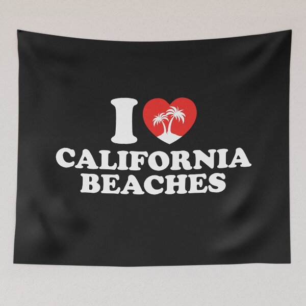 Item preview, I Love California Beaches designed and sold by shitpostee.