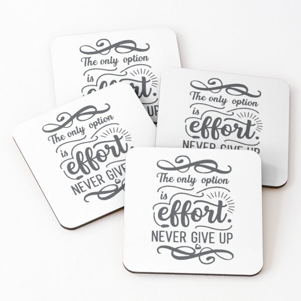 Item preview, The only option is effort. designed and sold by WAKEUP!.