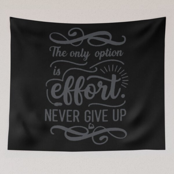 Item preview, The only option is effort. designed and sold by WAKEUP!.
