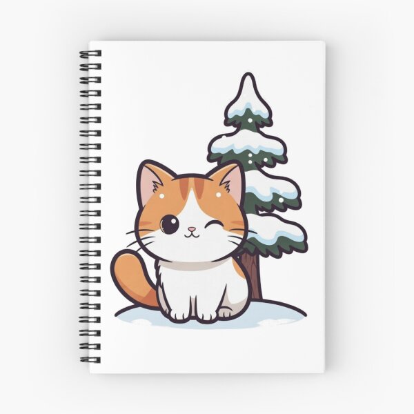Item preview, Pretty cat in the snow designed and sold by UrbanView.