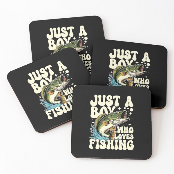 Item preview, Just a Boy Who Loves Fishing designed and sold by dudelinart.