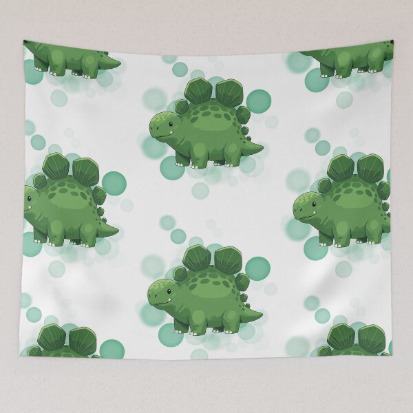 Item preview, Green Dinosaur - Cute Illustration designed and sold by iamKRUK.