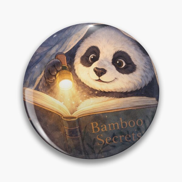 Item preview, Cozy Reading Panda – Bamboo Secrets Bedtime Book Illustration designed and sold by snaperos.