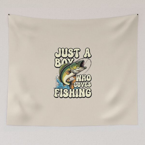 Item preview, Copy of Just a Boy Who Loves Fishing designed and sold by dudelinart.