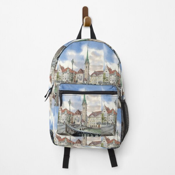 Item preview, Zurich view with bridge.Switzerland designed and sold by Colibri77.