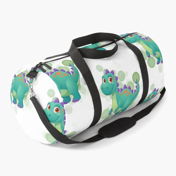 Item preview, Green Dinosaur with Purple Details - Cute Illustration designed and sold by iamKRUK.