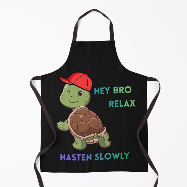 Item preview, Chill Turtle Hey Bro Relax designed and sold by AnaPixMar.